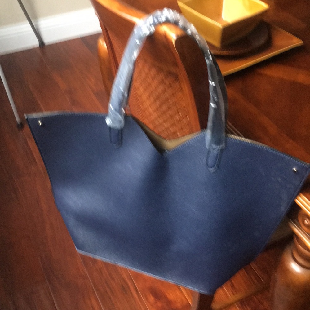 Navy Tote